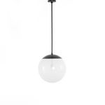 Sutton Pendant hanging in white space showing full pendant and ceiling mount