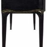 Product Image 5 for Carlisle Console, Hand Rubbed Black With Gold from Noir