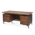 Product Image 3 for Vallarta 66 Inch Mango Wood Desk - Two Tone Brown from World Interiors