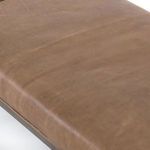 Product Image 9 for Beaumont Leather Bench - Warm Taupe Dakota from Four Hands