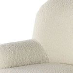 Product Image 5 for Kadon Swivel Chair - Natural from Four Hands