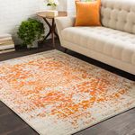 Product Image 6 for Harput Burnt Orange / Light Gray Rug from Surya