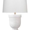 Product Image 4 for Carnegie Table Lamp in White Faux Alabaster from Jamie Young
