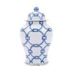 Product Image 2 for Blue & White Lover Locks Temple Jar-Large from Legend of Asia