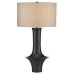 Product Image 1 for Silvestri Black Table Lamp from Currey & Company