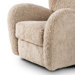 Product Image 10 for Amelie Beige Shearling Swivel Recliner from Four Hands