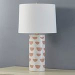 Product Image 7 for Minnie Slate Blue Tall Cylinder Ceramic Table Lamp from Mitzi