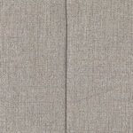 Close-up of sandstone fabric texture on Langham sectional with subtle woven pattern and stitching