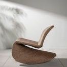 Product Image 2 for Portia Wicker Modern Outdoor Rocking Chair - Vintage Natural from Four Hands