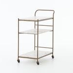 Product Image 6 for Felix Antique Brass Bar Cart from Four Hands