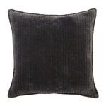 Product Image 6 for Beaufort Solid Dark Gray/ White Throw Pillow 26 inch from Jaipur