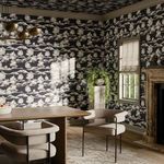 Product Image 2 for Abundance Black Wallpaper from Four Hands