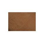 Close-up of ginger-toned velvety performance fabric texture of Pandora Accent Chair