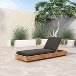 Product Image 6 for Kinta Modern Outdoor Chaise with Charcoal Cushion from Four Hands