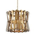 Product Image 11 for Chaconne Brass Iron Chandelier from Currey & Company