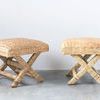 Product Image 4 for Shoreline Wood Ottoman Stool from Creative Co-Op