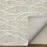 Product Image 7 for Enzo Taupe / Ivory Textured Striped Area Rug - 9'6" x 13'6" from Feizy Rugs