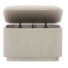 Product Image 6 for Beige Fabric Modern For The Love Of Ottoman from Caracole