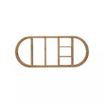 Product Image 9 for Oval Rattan Wall Shelf from Creative Co-Op