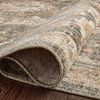 Close-up side fold highlighting the rug’s pile density and woven backing