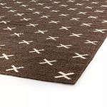 Product Image 4 for Dark Brown Cross Rug from Four Hands