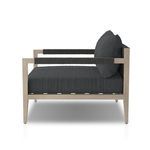 Product Image 3 for Sherwood Fiqa Boucle Modern Outdoor Chair - Grey Finish from Four Hands