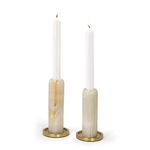 Product Image 1 for Ivy Jade Decorative Candle Holder Set - Natural Stone from Regina Andrew Design