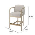 Product Image 2 for Tether Pale Oak Counter Stool from Jamie Young