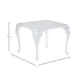 Product Image 7 for Provance Ancient Earth Aluminum Square End Table from Summer Classics