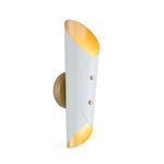 Product Image 1 for Vest White and Natural Brass Sconce from Regina Andrew Design