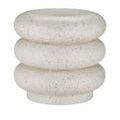 Product Image 5 for Cusani Ivory Terrazzo Stool from Currey & Company