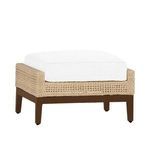 Product Image 7 for Peninsula Light Raffia Woven Ottoman from Summer Classics