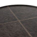 Product Image 3 for Forte Leather Large Round Tray from Regina Andrew Design