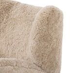 Product Image 7 for Amelie Beige Shearling Swivel Recliner from Four Hands