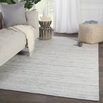 Product Image 5 for Danan Handmade Solid Gray/ Ivory Rug Indoor/Outdoor from Jaipur 