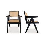 Product Image 1 for Takashi Chair Black, Set of 2 from Moe's