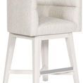 Product Image 2 for Emmett Performance Wood Retro Swivel Base Stool from Vanguard Furniture