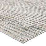 Product Image 5 for Wilmot Stripes Gray/ Light Blue Rug from Jaipur 
