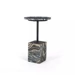 Foley Accent Table Black Dune Marble image 1