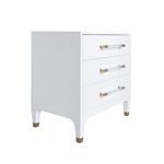 Product Image 4 for Amber Three Drawer Side Table from Worlds Away