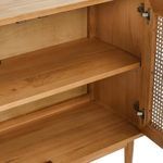 Product Image 5 for Haven 4-Door Wood Accent Sideboard in Natural from Classic Home Furnishings