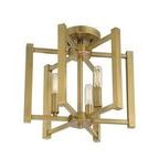 Product Image 4 for Benson 3 Light Semi Flush from Savoy House