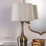 Product Image 1 for Uttermost Balle Antiqued Brass Table Lamp from Uttermost