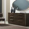 Product Image 8 for Brown Wood Modern Streamline Dresser from Caracole