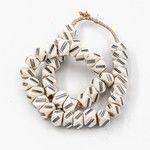 Product Image 3 for White Diamond Triple Lines Kenya Cow Bone Beads Per String from Legend of Asia