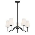 Product Image 11 for Ann 5 Light Matte Black Chandelier from Savoy House 