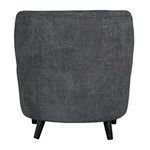 Product Image 6 for Laffont Chair with Grey Fabric from Noir
