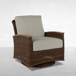Product Image 1 for Astoria Resin Wicker Outdoor Swivel Glider Chair from Summer Classics
