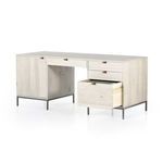Product Image 9 for Trey Executive Desk-Dove Poplar from Four Hands