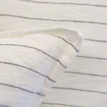 Product Image 2 for Blake Striped Linen Standard Sham - Cream / Grey from Pom Pom at Home